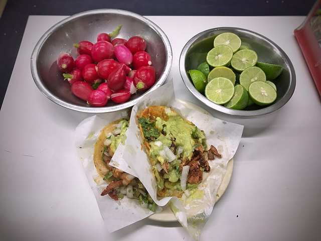 Adobada tacos