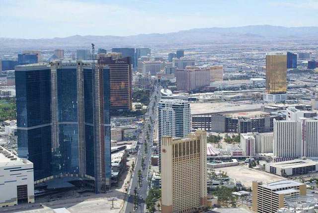 Las Vegas from atop the Stratosphere Tower