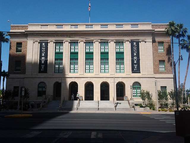 The Mob Museum in the old federal courthouse