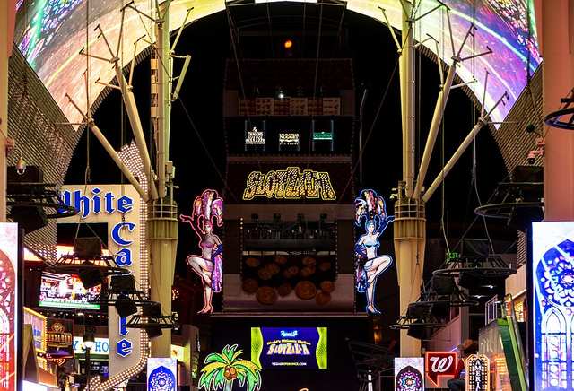 SlotZilla above Fremont Street