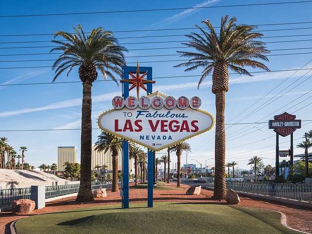 The Welcome to Fabulous Las Vegas sign