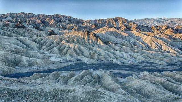 Death Valley Zabriskie Morning