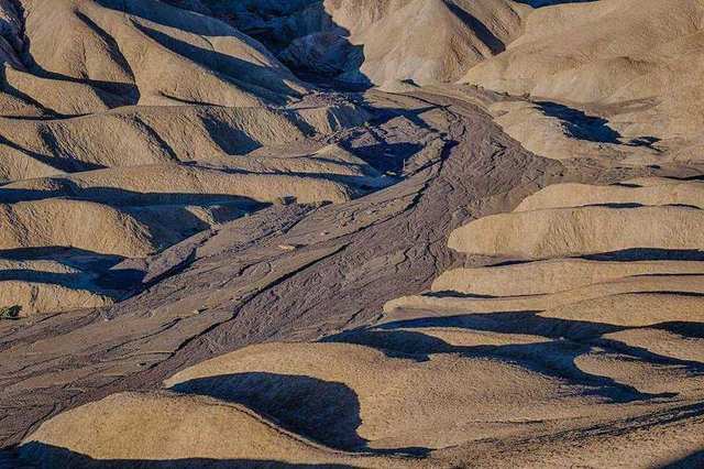 Death Valley Zabriskie Point Sunrise Valley
